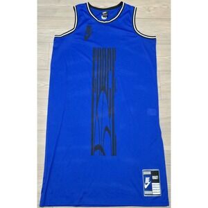 NIKE SPORTSWEAR AIR AF1 FORCE EQUALITY LOGO JERSEY LONG DRESS WOMEN XXL